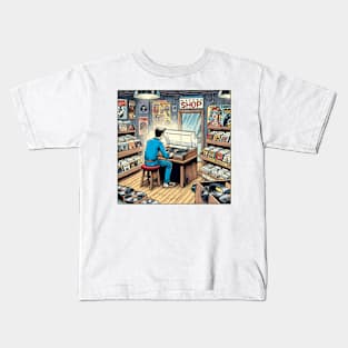 Record shop Kids T-Shirt